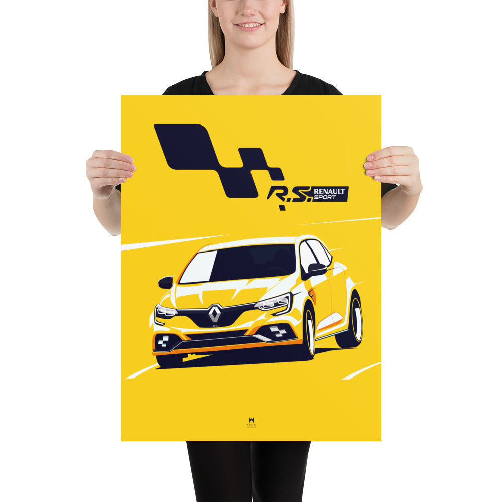 Renault Megan 4 RS Print