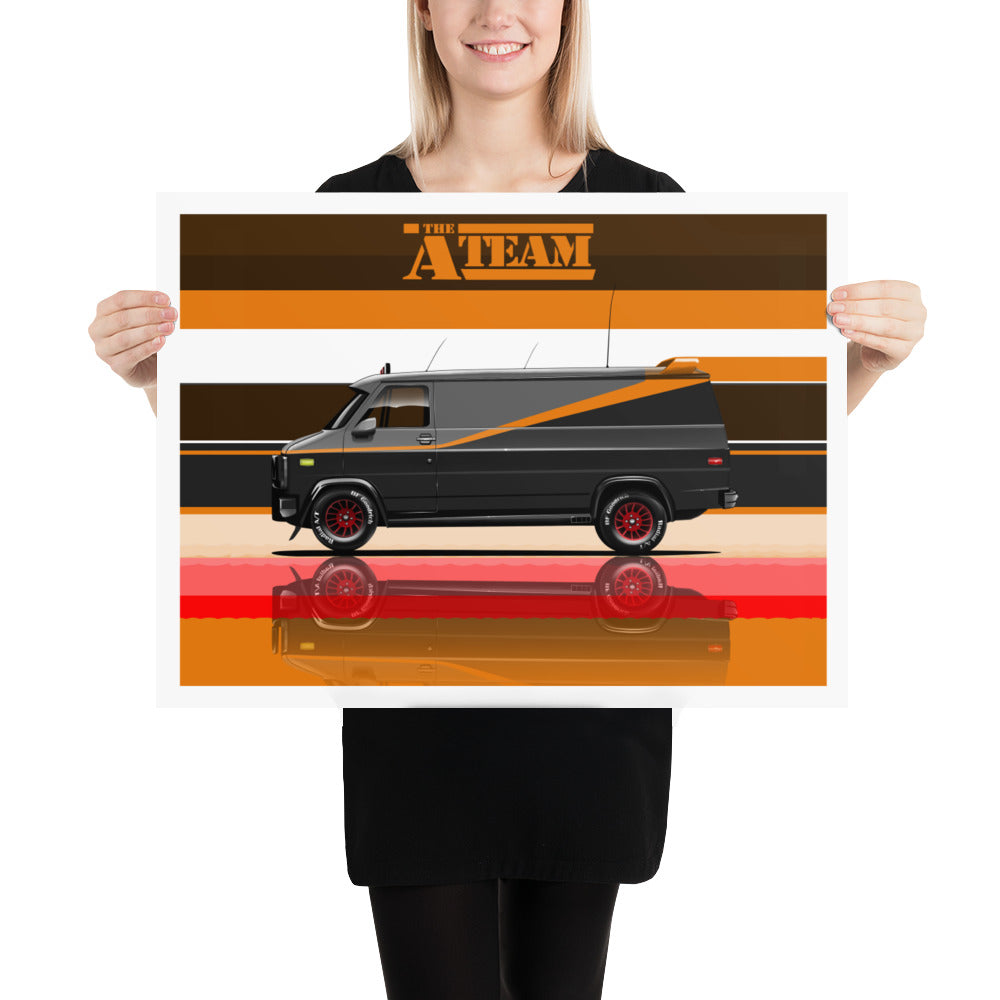 A-Team Vintage Van Print