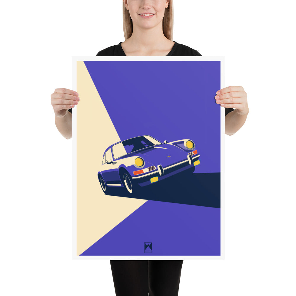 Vintage 911 (912) Art Print