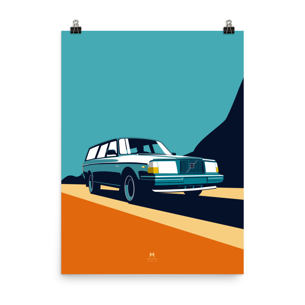 Vintage 245 Turbo Art Print