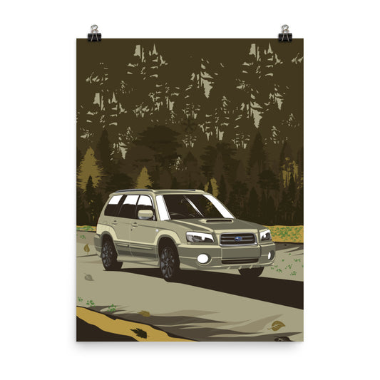 Forester Art Print