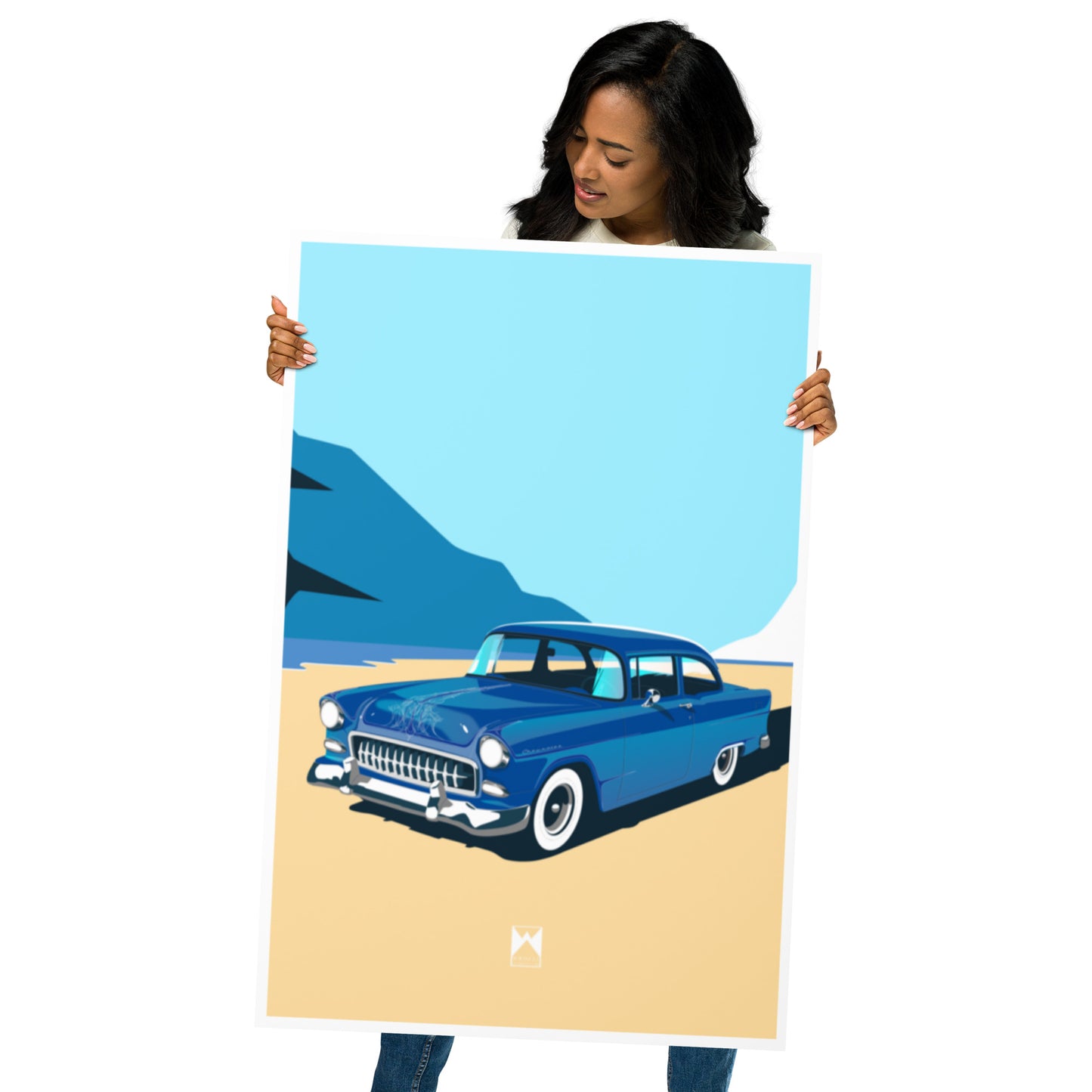 Bel Air Classic Car Print