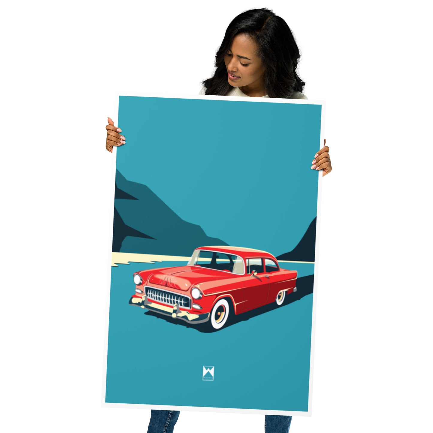 Classic Bel Air Art Print