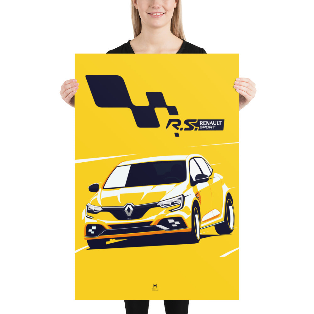 Renault Megan 4 RS Print