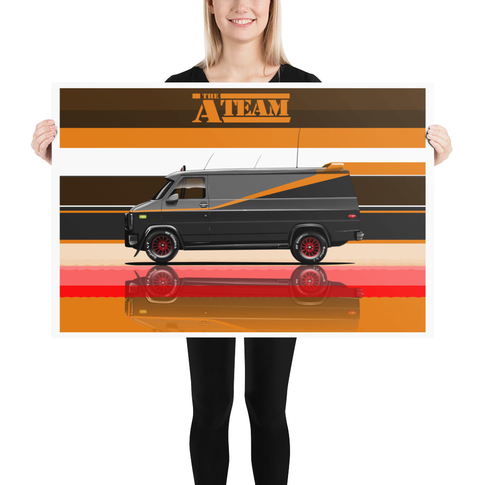 A-Team Vintage Van Print