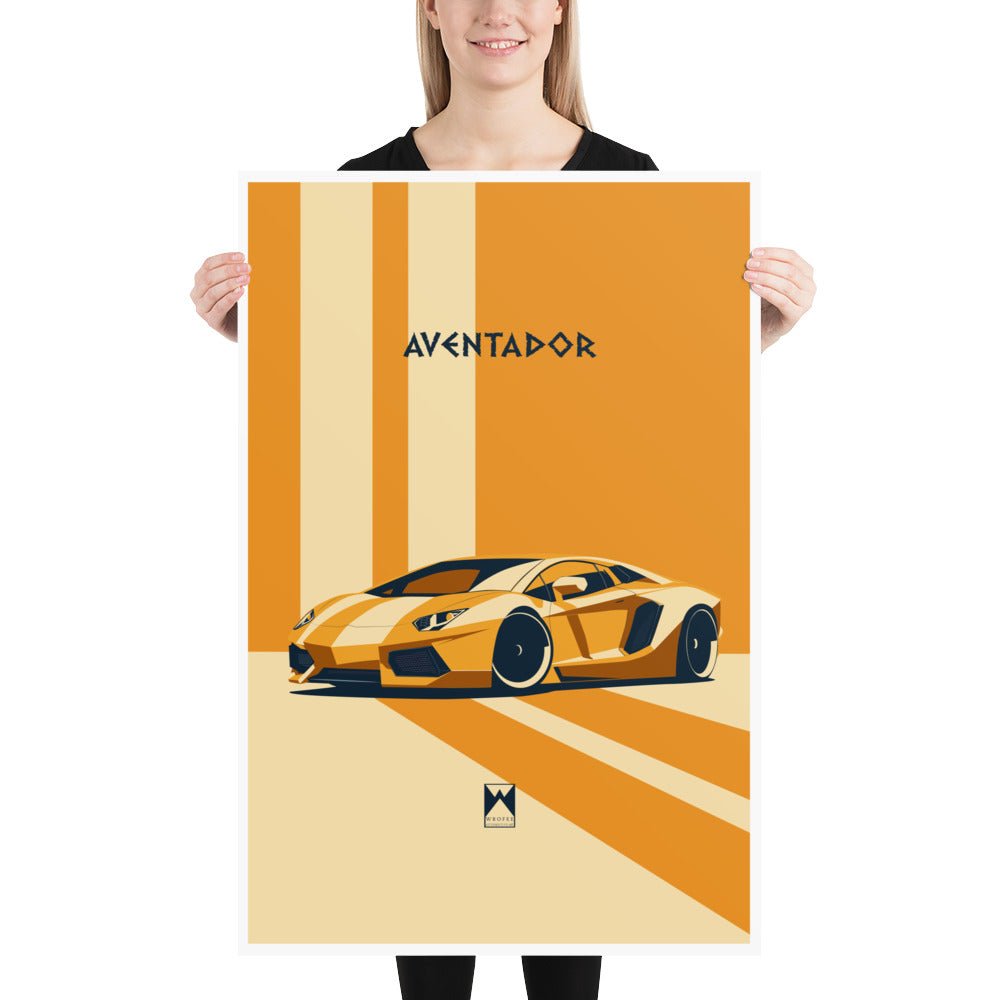 Aventador Art Print