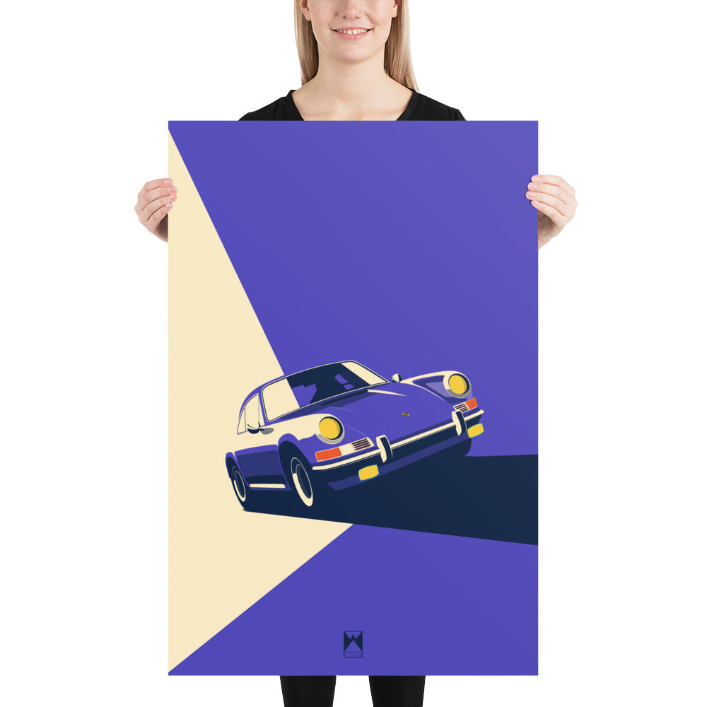 Vintage 911 (912) Art Print