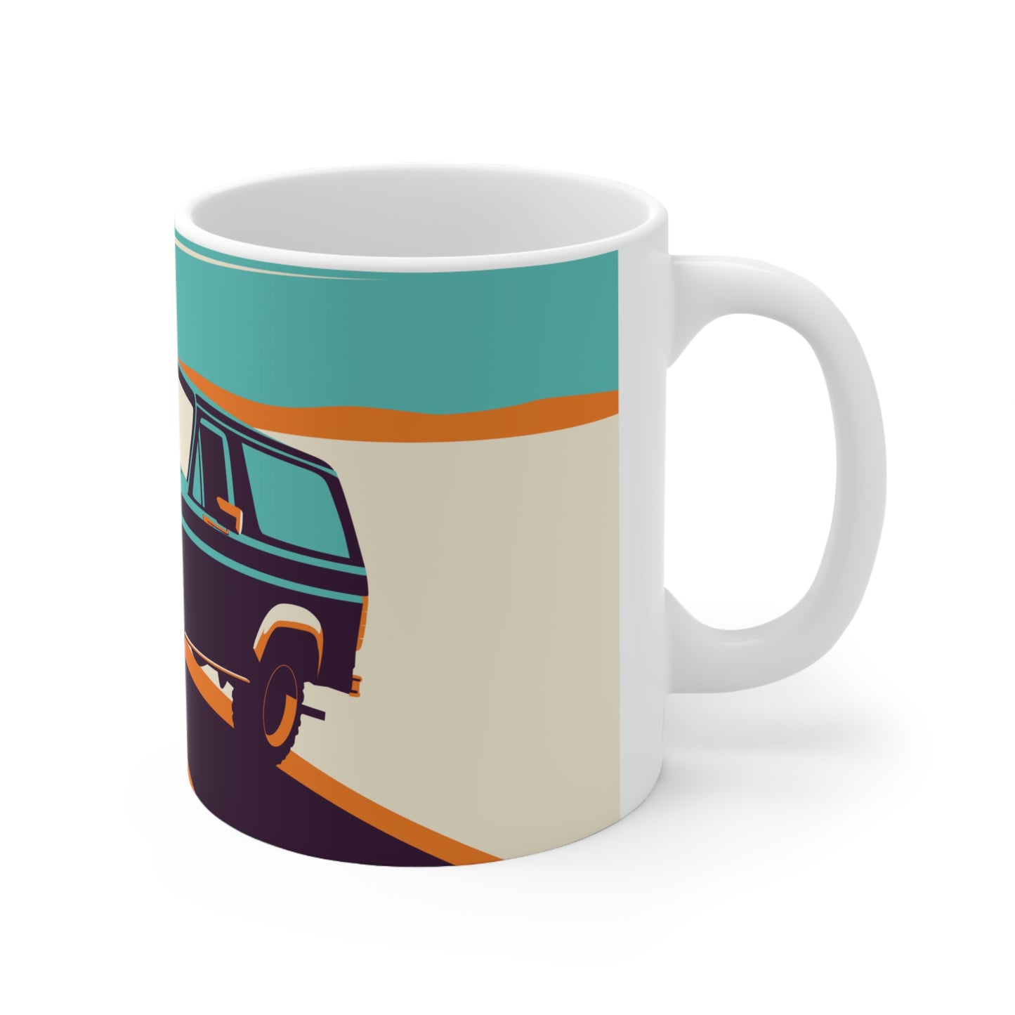 Retro Bronco SUV Mug