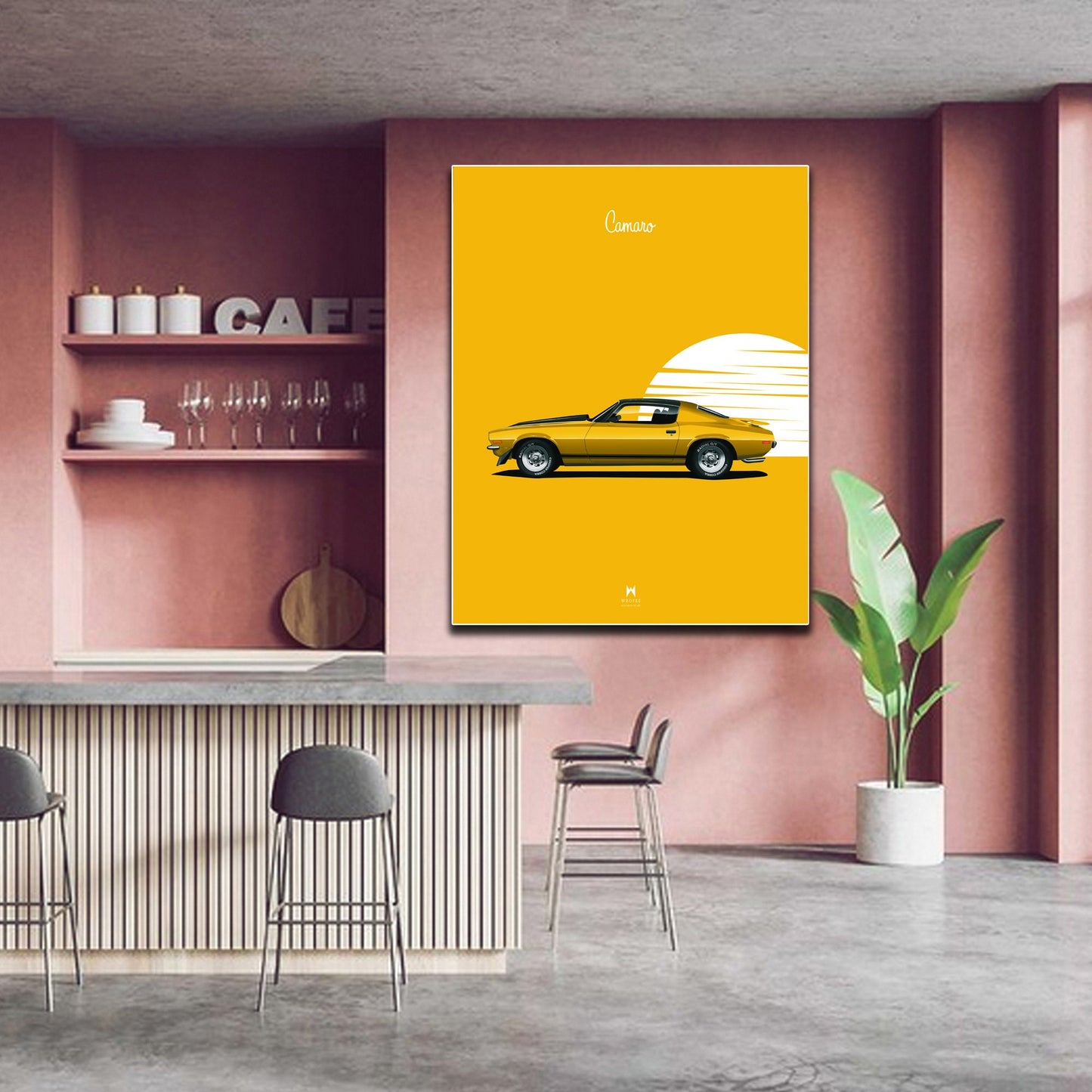 Bumblebee Camaro Poster