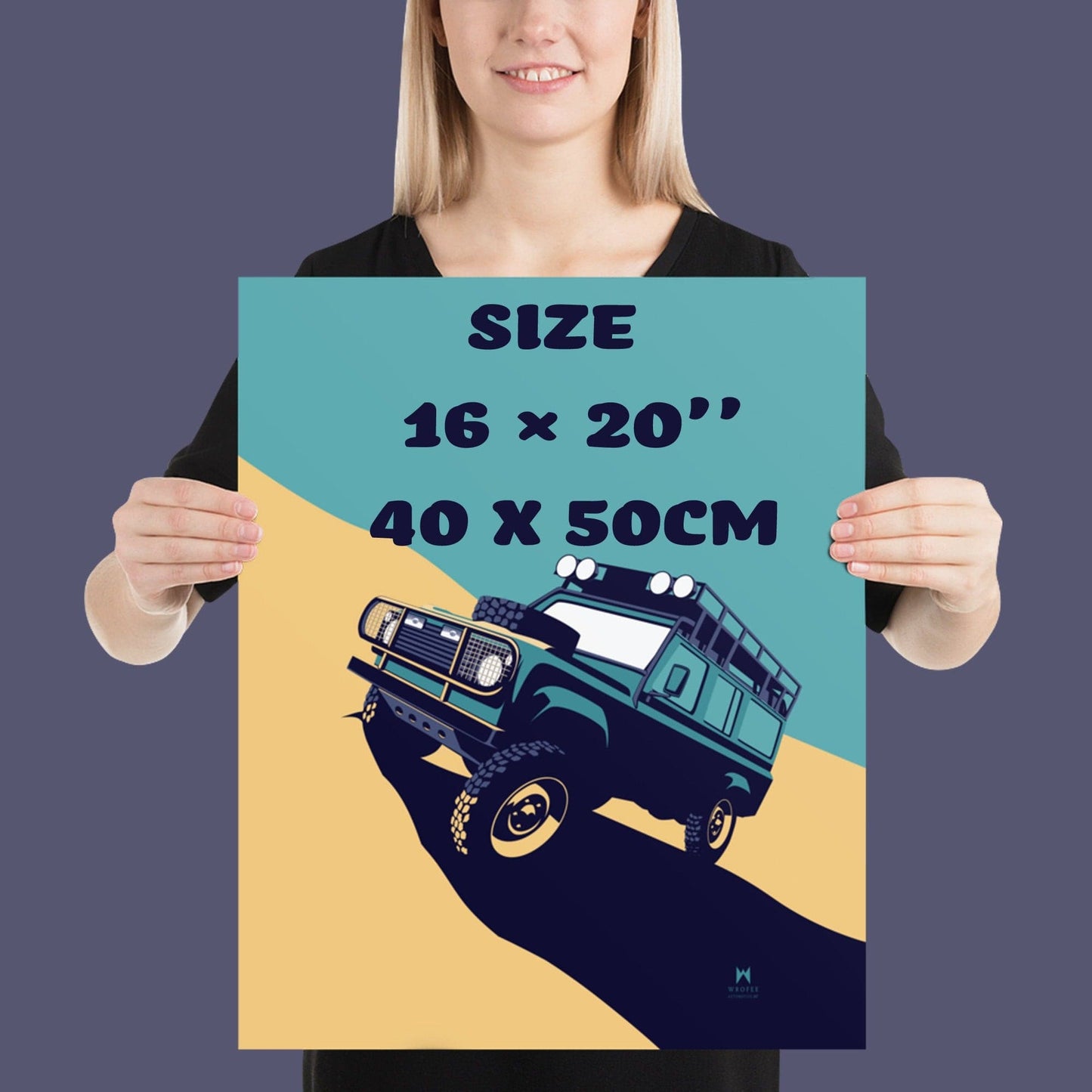 Land Rover Defender 110 Camel Trophy Poster, Vintage SUV, Retro SUV, Car Wall Art, Car Wall Decor, Vintage Cars, Retro Car Print, Car Gift