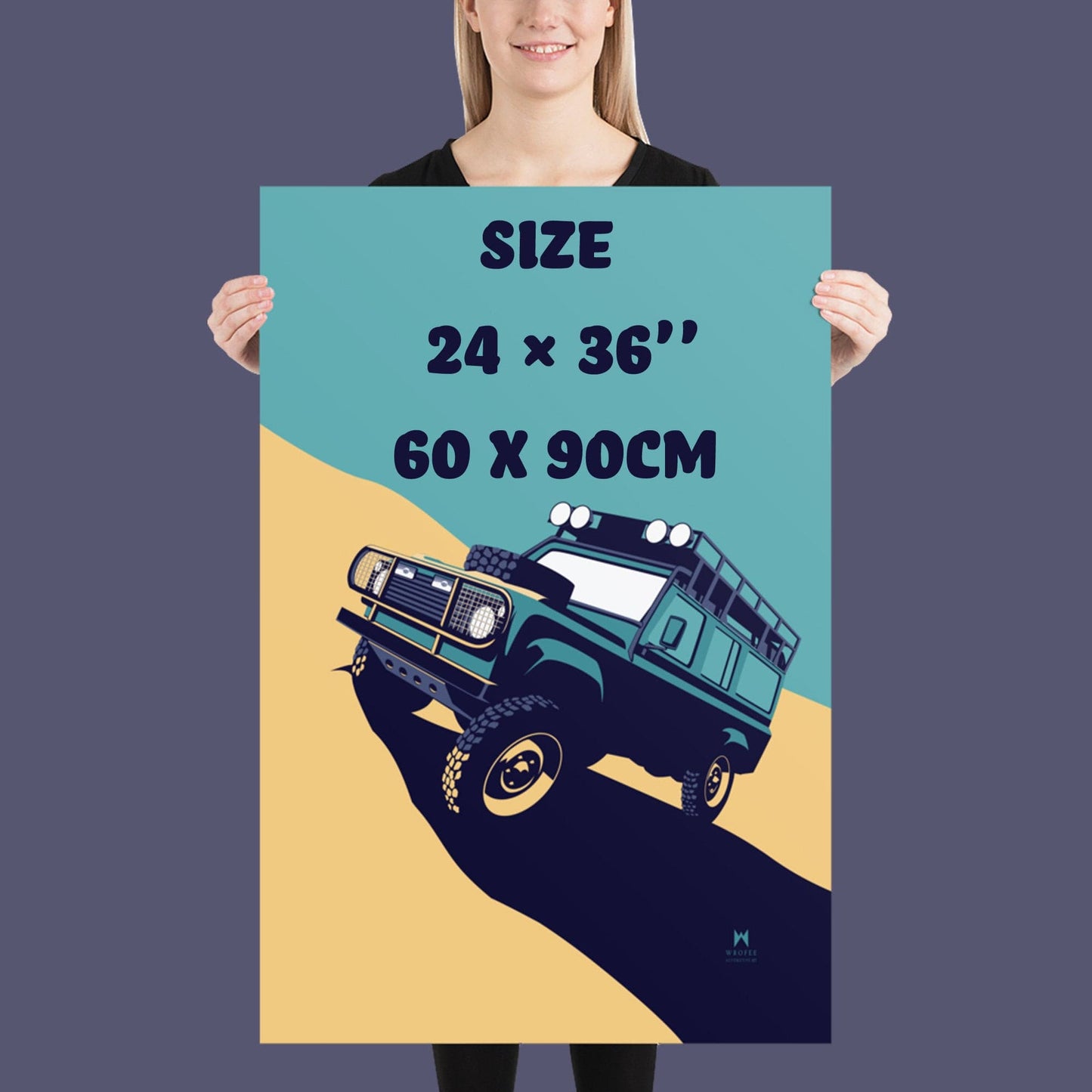 Land Rover Defender 110 Camel Trophy Poster, Vintage SUV, Retro SUV, Car Wall Art, Car Wall Decor, Vintage Cars, Retro Car Print, Car Gift