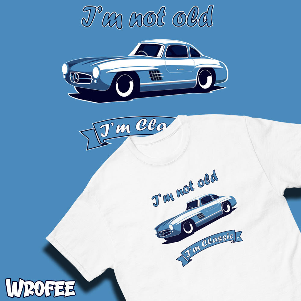 Classic 300 SL Car Men T-Shirt