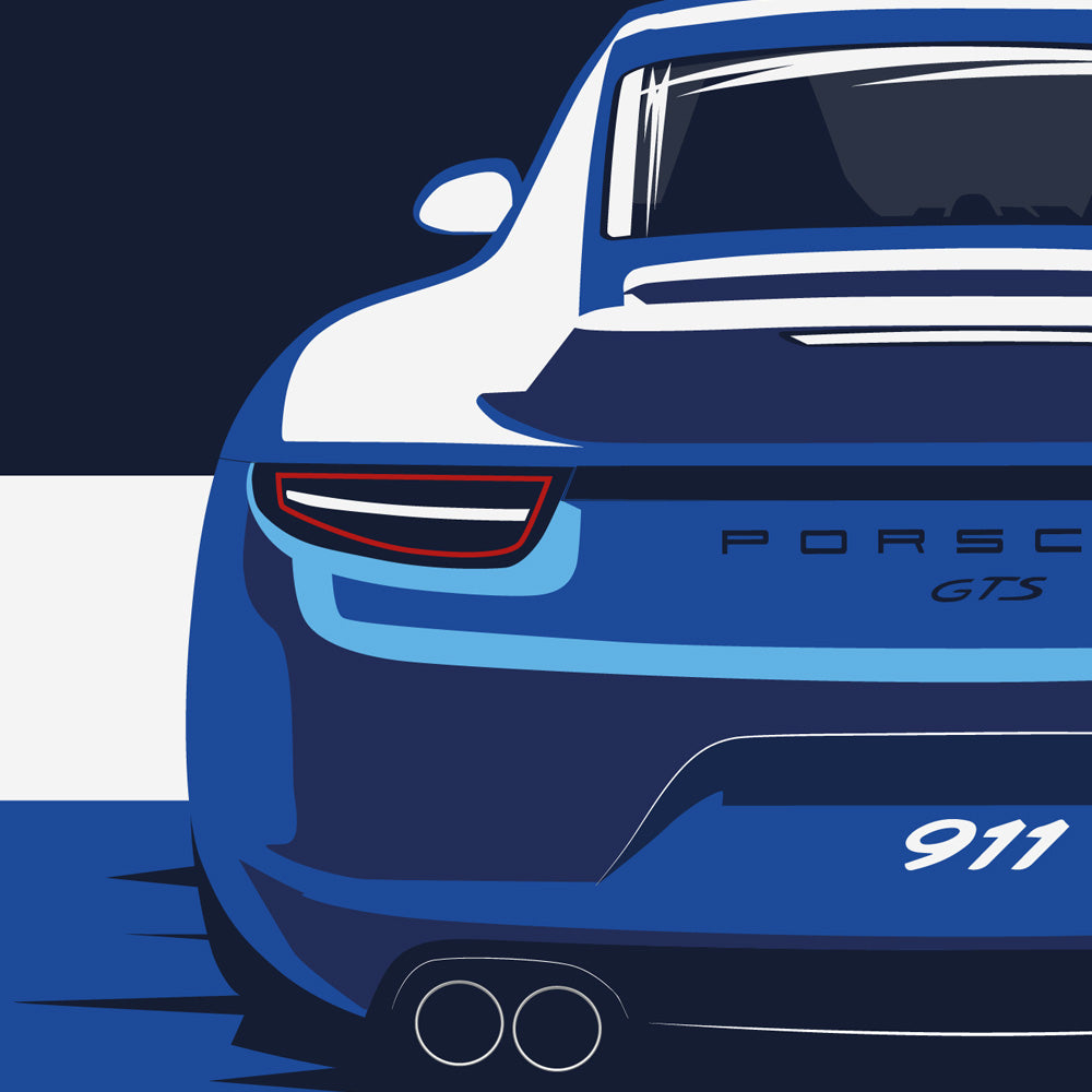 911 GTS Print