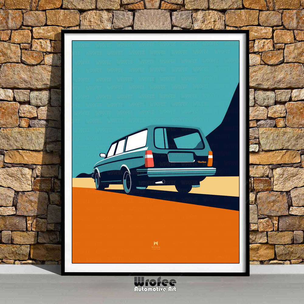 Vintage 245 Turbo Art Print