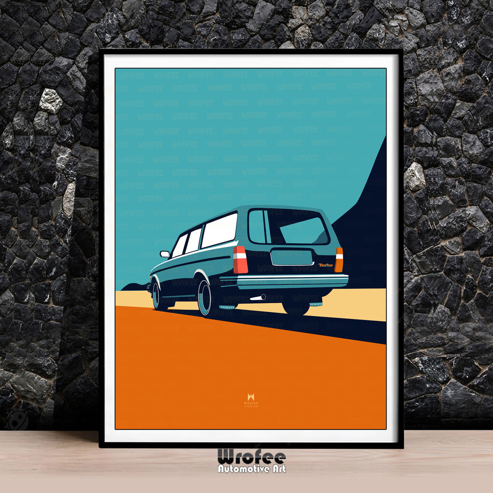 Vintage 245 Turbo Art Print