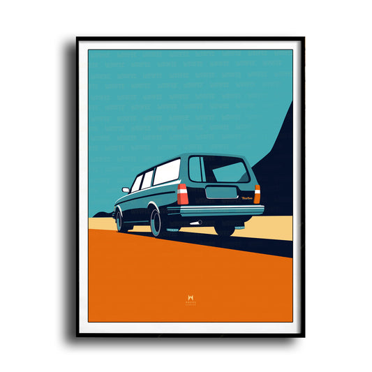 Vintage 245 Turbo Art Print