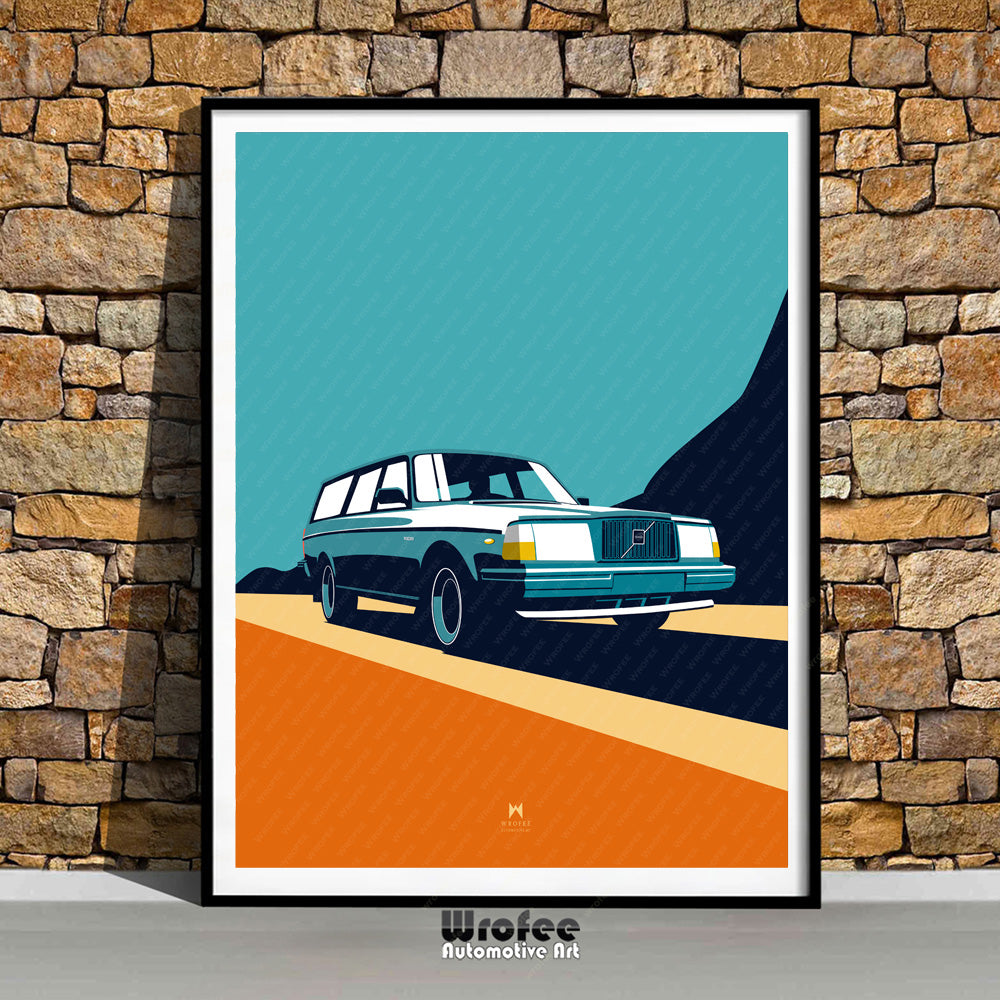 Vintage 245 Turbo Art Print